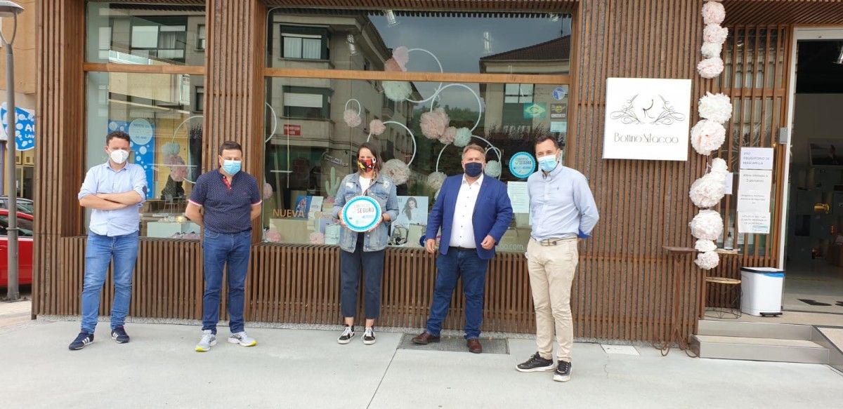 Presentación da campaña Comercio Seguro en Cuntis