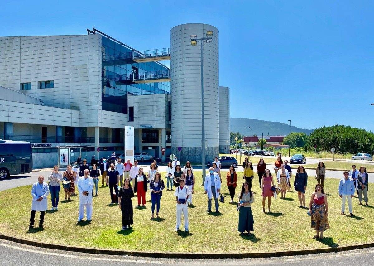 Acto de despedida dos novos especialistas formados na área sanitaria de Pontevedra e O Salnés