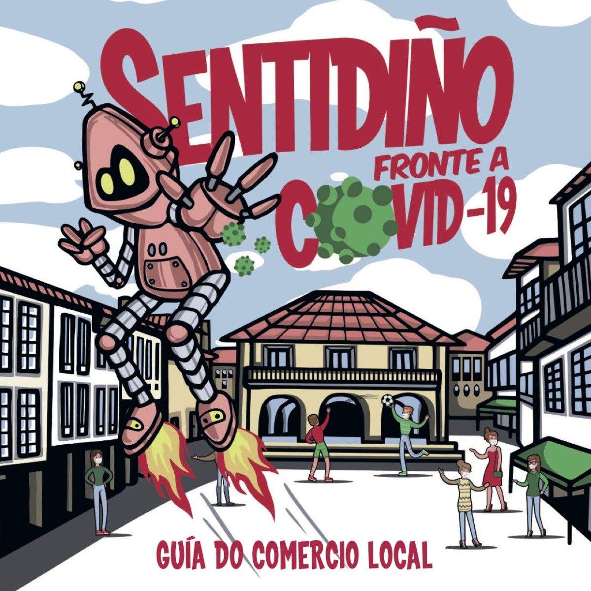 ‘Sentidiño fronte a Covid-19’, campaña da plataforma Reinicia Pontevedra #PonteLovers 