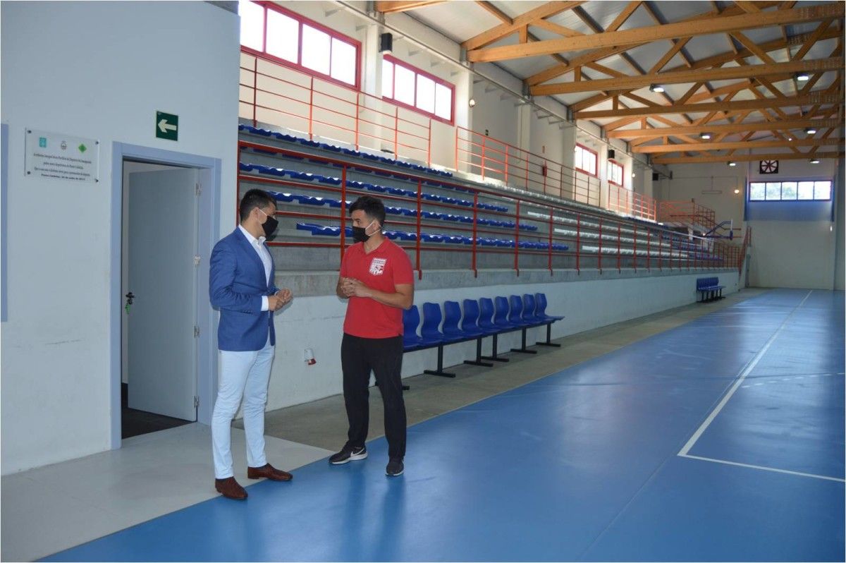 Instalaciones de Chan da Barcia donde se retomarán las clases
