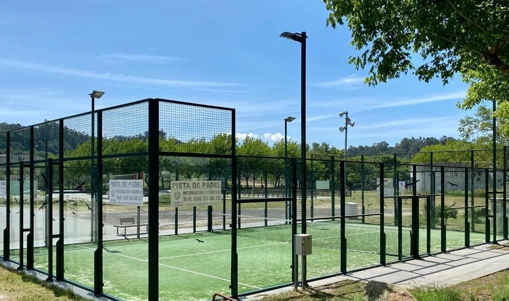 Pista de pádel da Tafona, en Caldas
