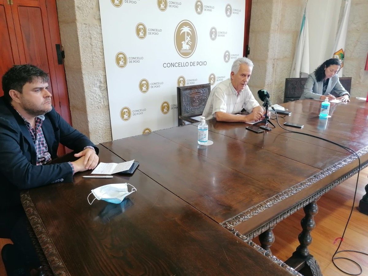 Gregorio Agís, Luciano Sobral e Silvia Díaz