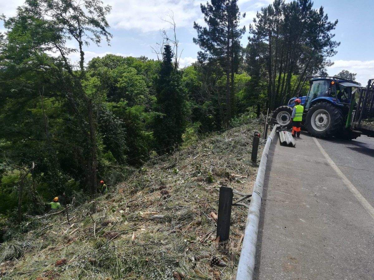 Limpeza das estradas