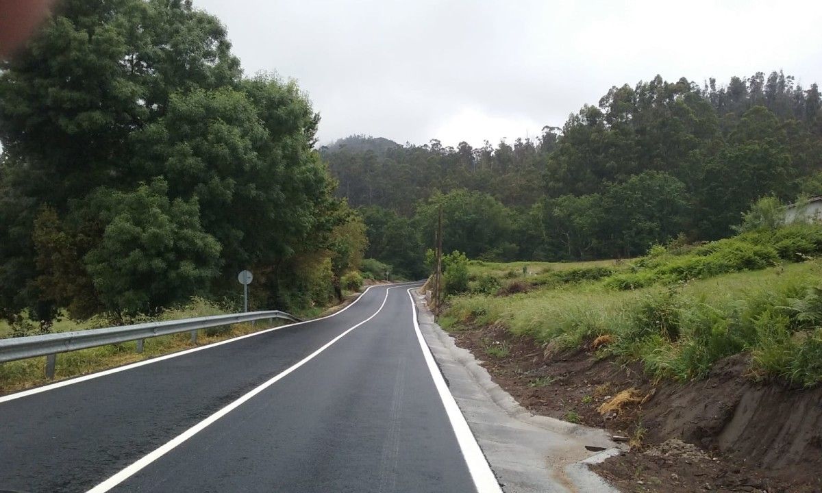 A Xunta mellora o tramo da PO-234 entre Ponte Caldelas e Laxoso