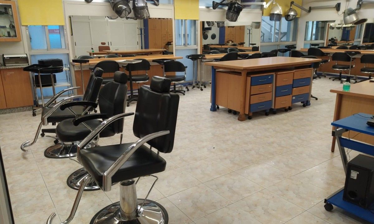 Aula de perruqiería do Frei Martín Sarmiento