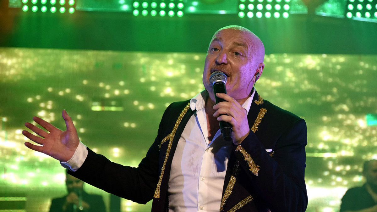 Lito Garrido, cantante de la Orquesta Panorama