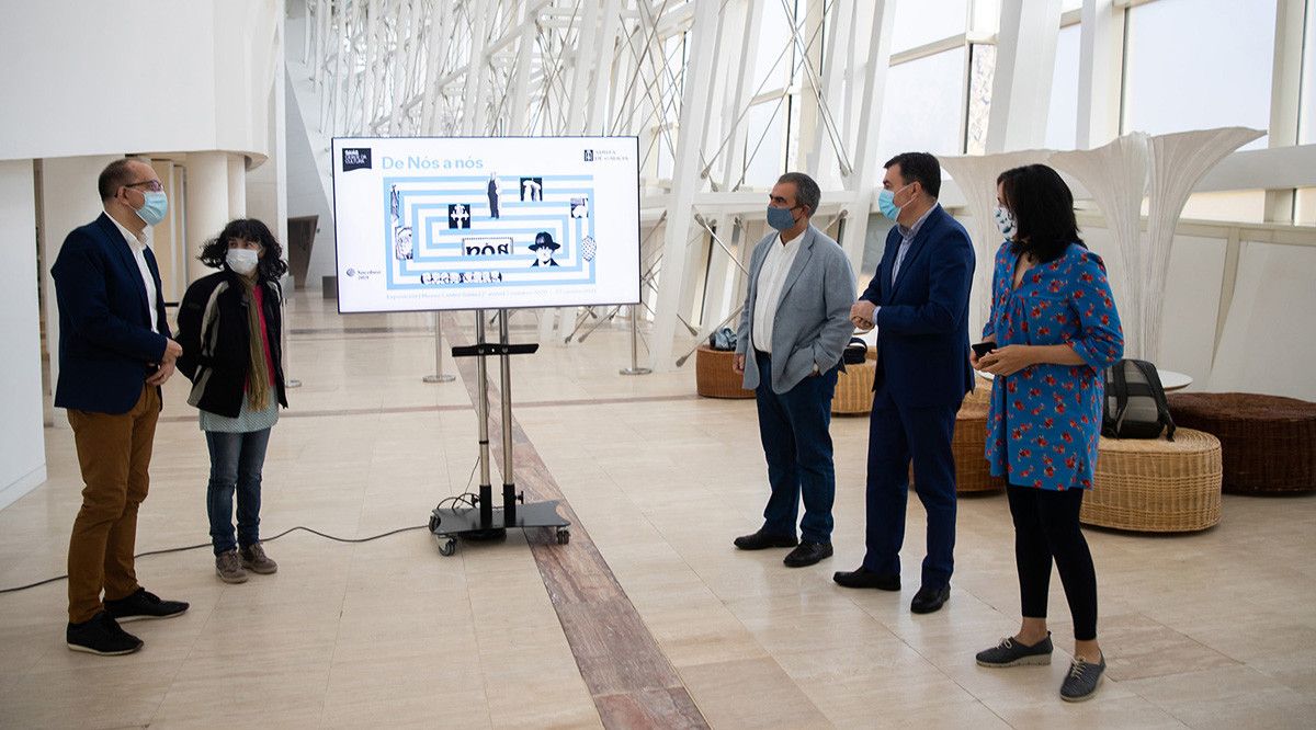 Presentación da exposición "Galicia, de Nós a nós"