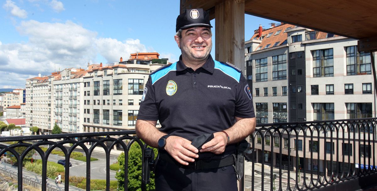 José Manuel Duarte, cando foi nomeado xefe da Policía Local de Pontevedra