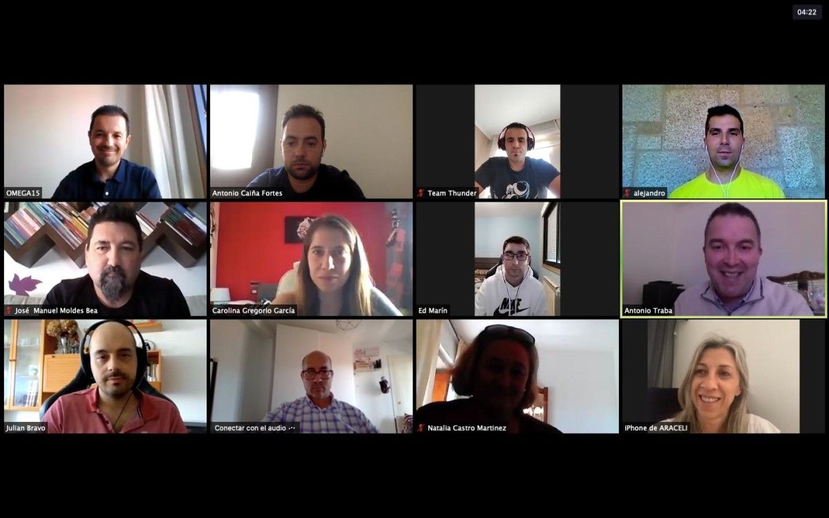 Reunión telemática del Concello con los clubes de Marín