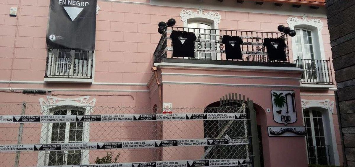 Centro de Servizos Sociais Casa Rosada, en Poio