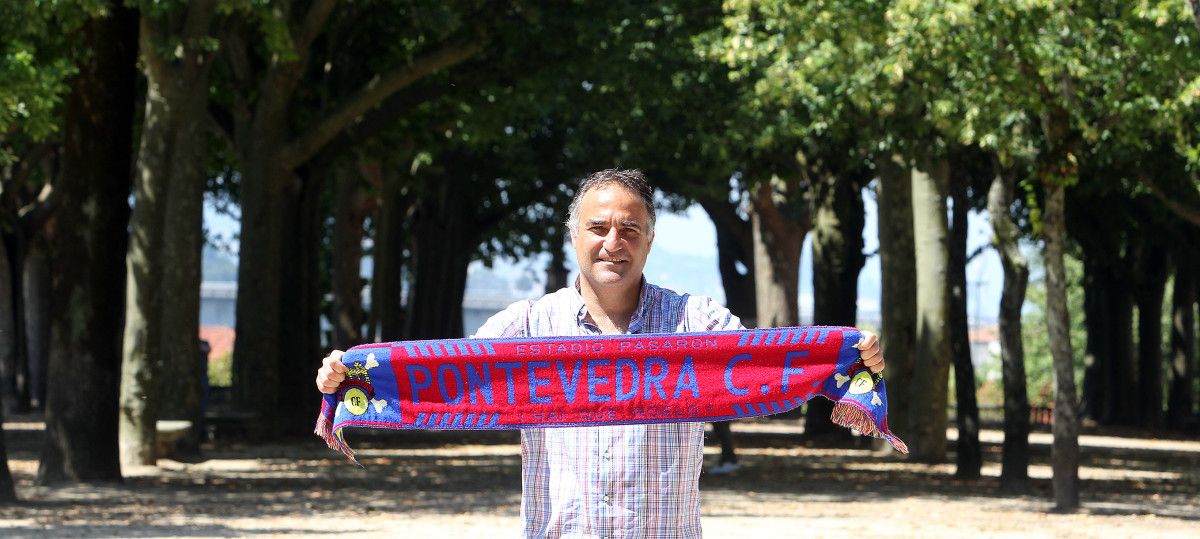 Pablo Vázquez, ex-xogador do Pontevedra CF