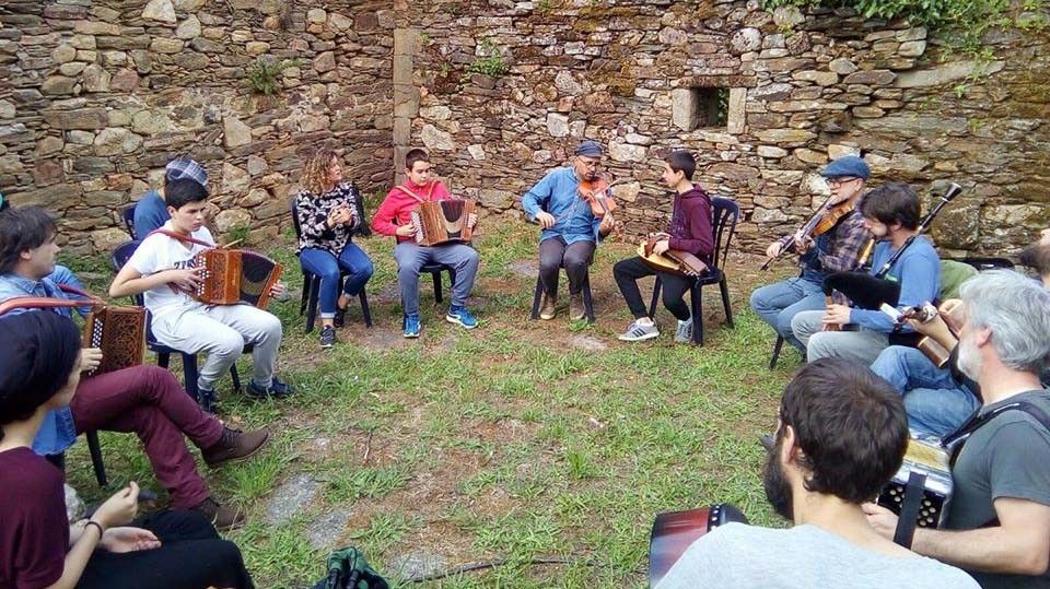 Concerto dos alumnos da escola de música de Moraña