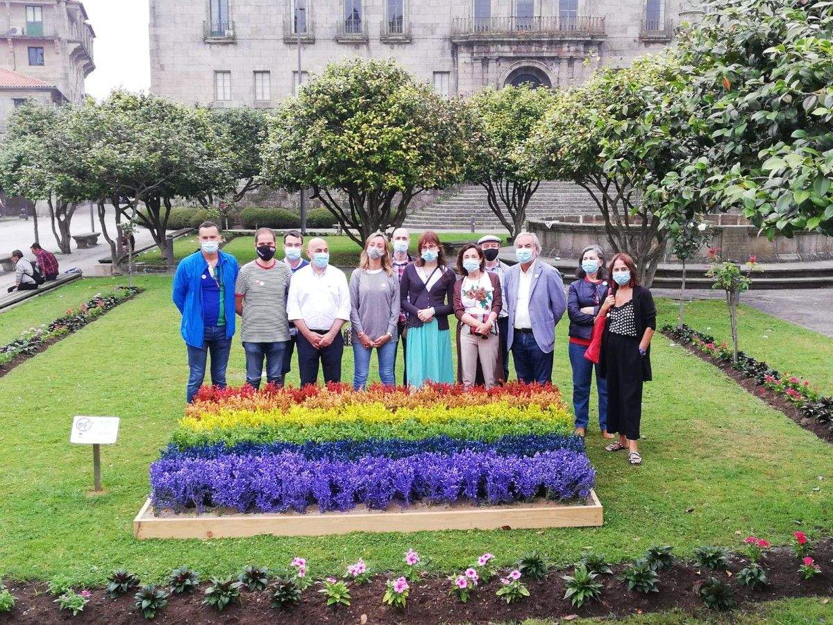Xardíns con conciencia na praza de Ourense