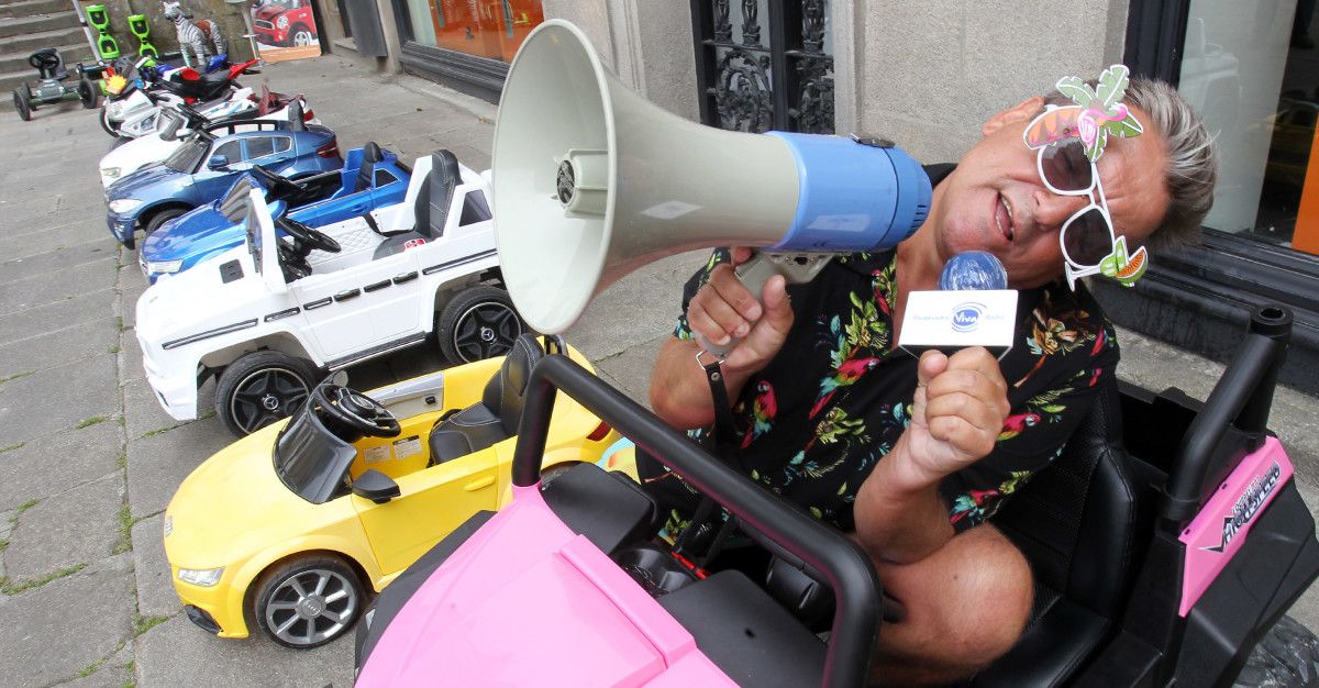 Rafa Córdoba Muiños hizo gala de su afabilidad y buen humor
