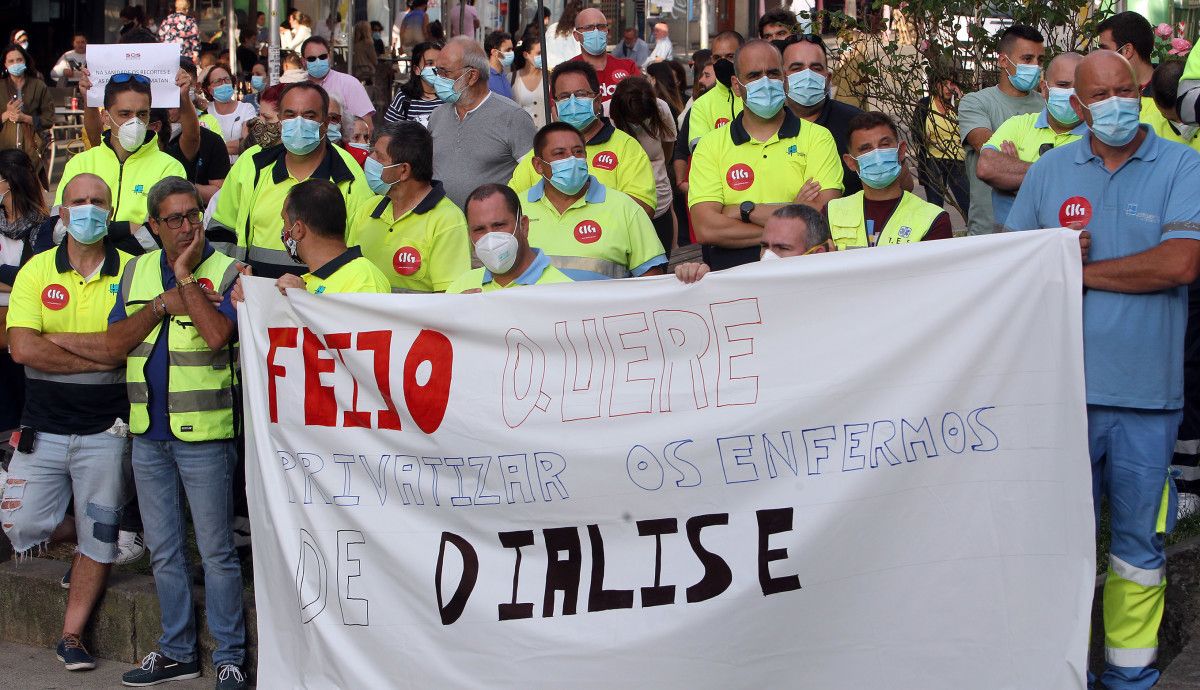 Concentración da Plataforma SOS Sanidade Pública
