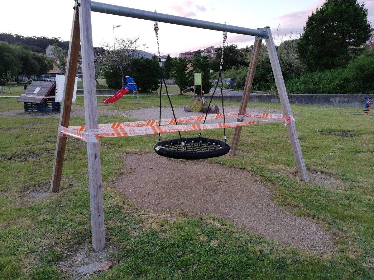 Parque infantil pechado