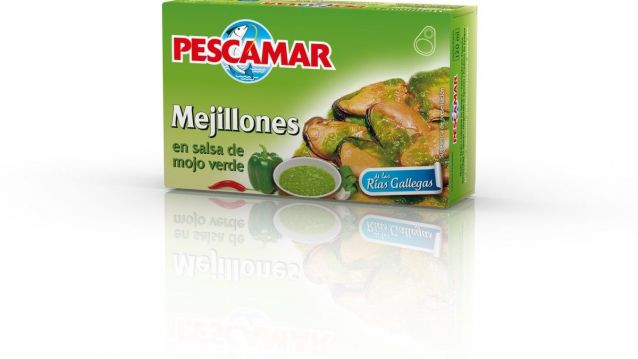 Mexillóns en salsa de mollo verde Pescamar Mexillóns en salsa de mollo verde Pescamar