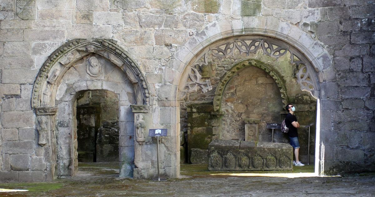Ruínas de San Domingos, en Pontevedra