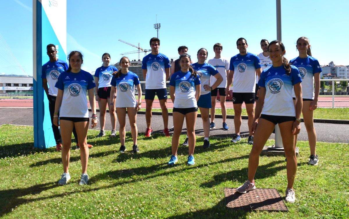 Adestramento da Gimnástica no Centro Galego de Tecnificación Deportiva