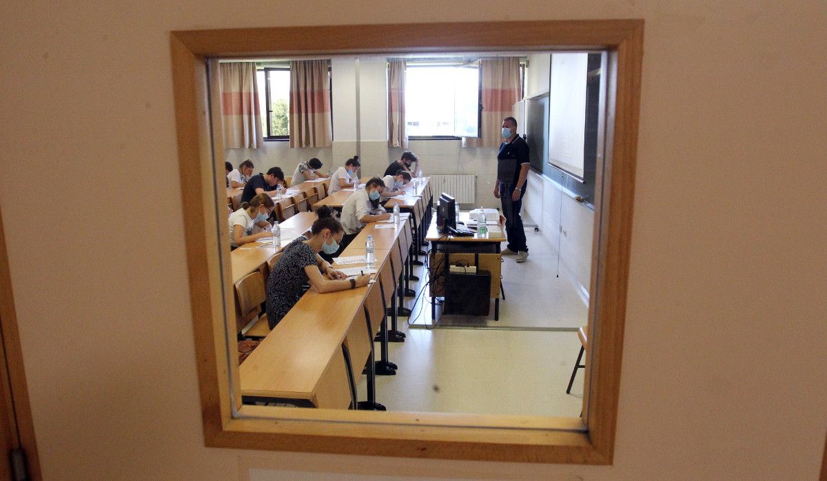 Aula do campus de Pontevedra