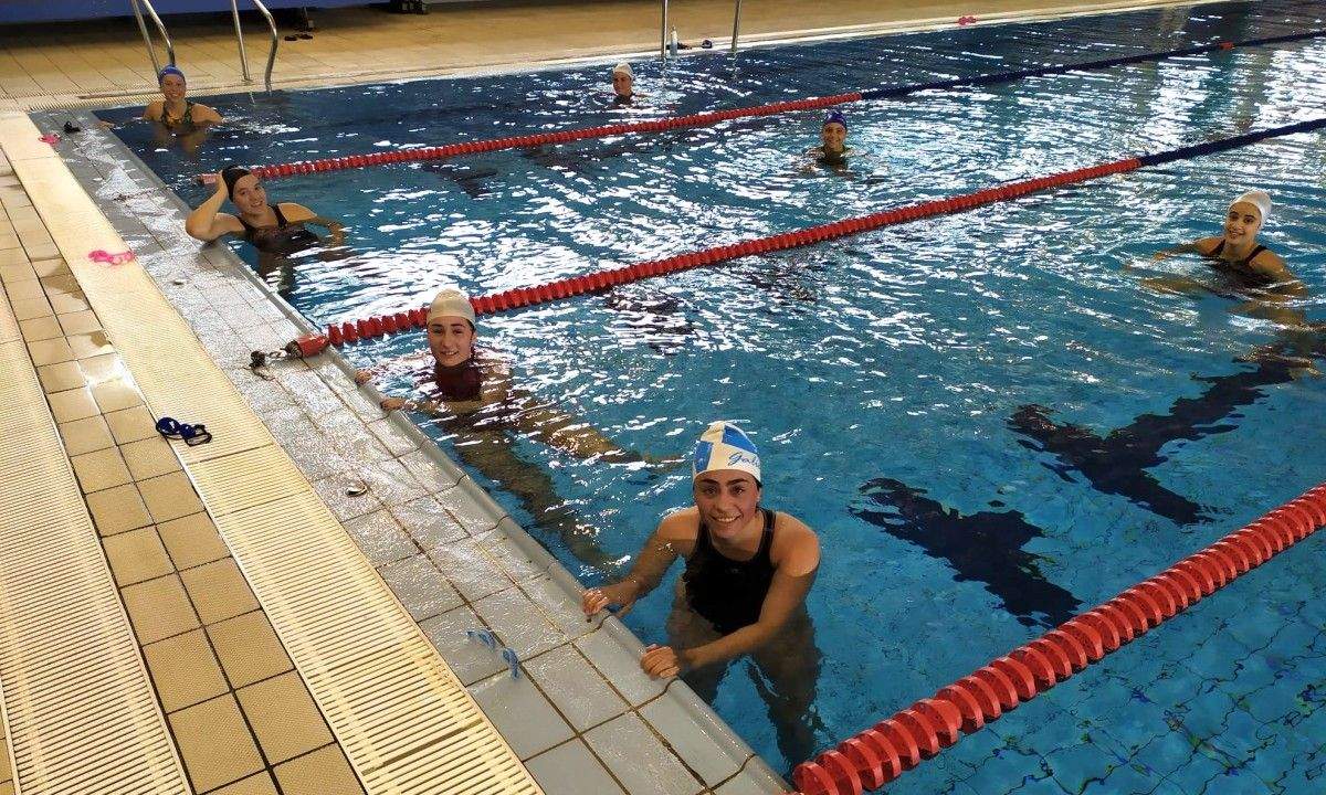 Regreso aos adestramentos do Waterpolo Pontevedra