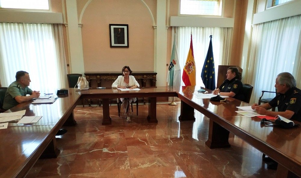 Reunión da xunta provincial de seguridade na Subdelegación do Goberno