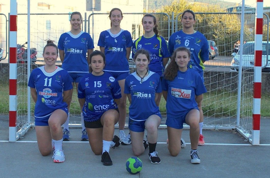 Equipo femenino del Teucro