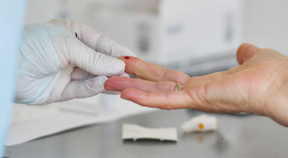 Realización de test de coronavirus