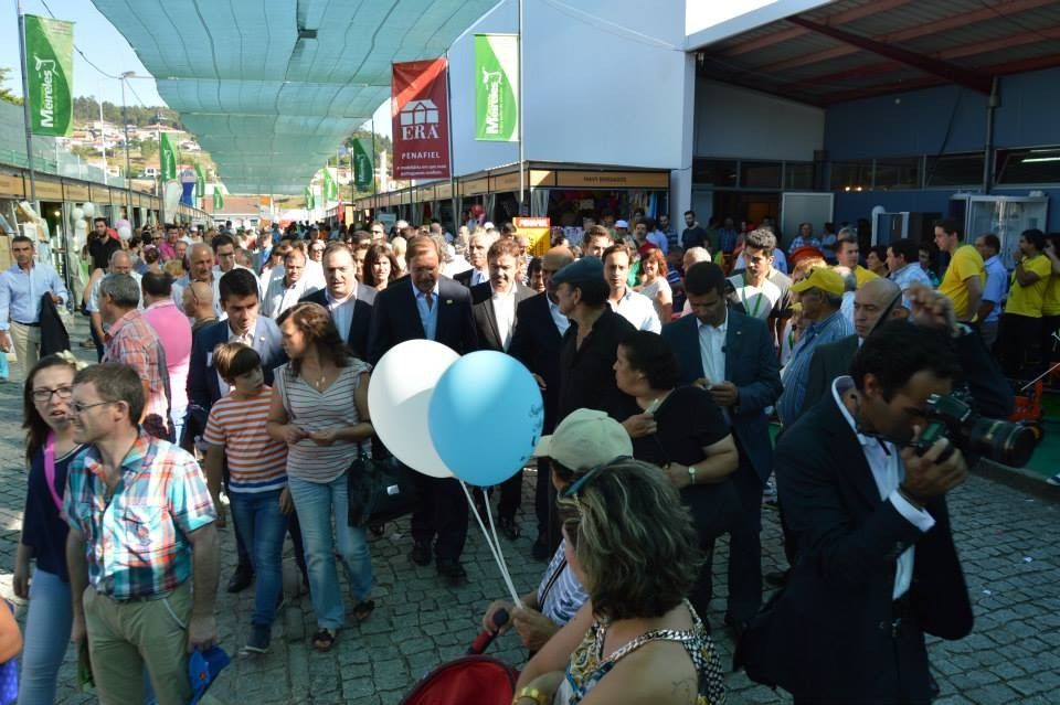 Visita del primer ministro portugués, Pedro Passos Coelho, a la Feria Agrival