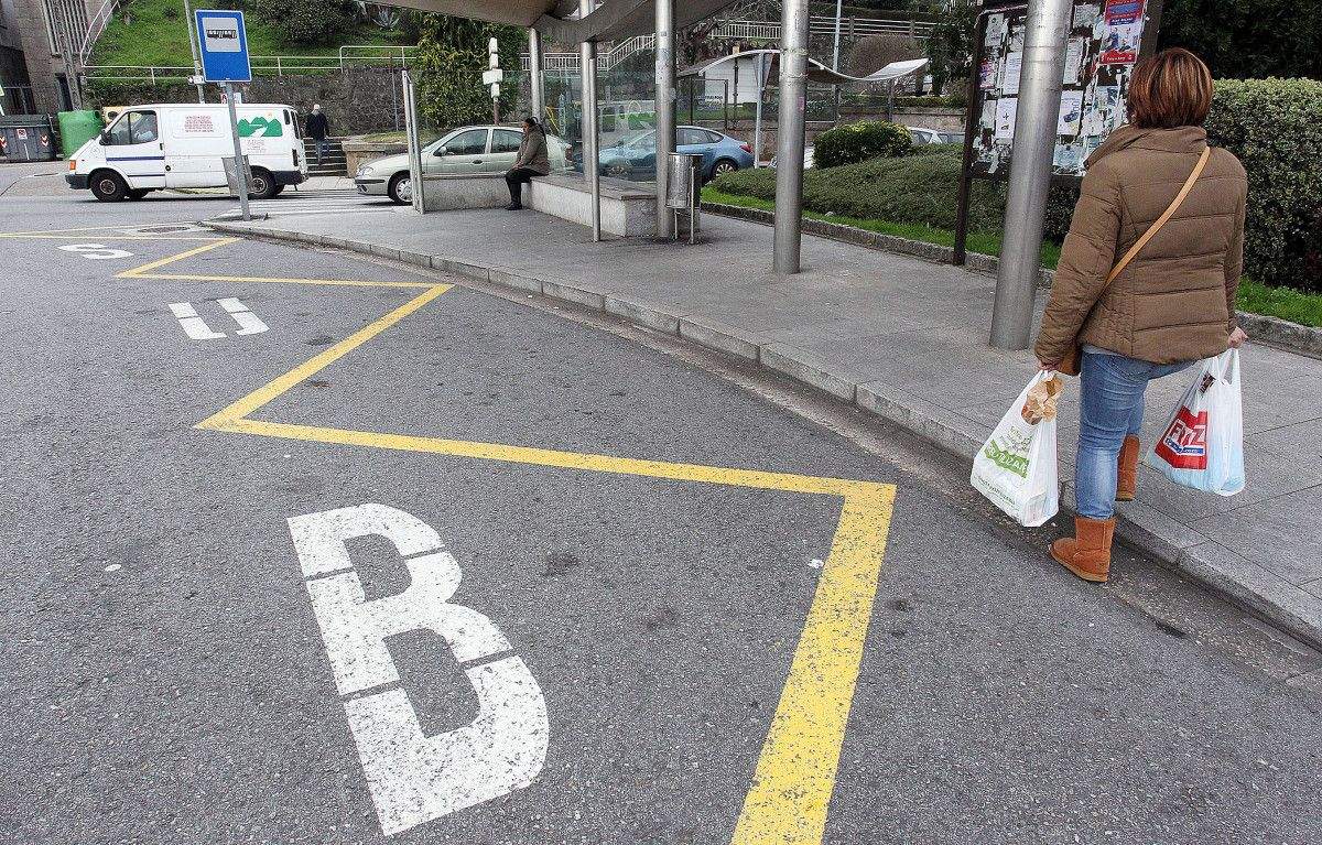 Parada de transporte público