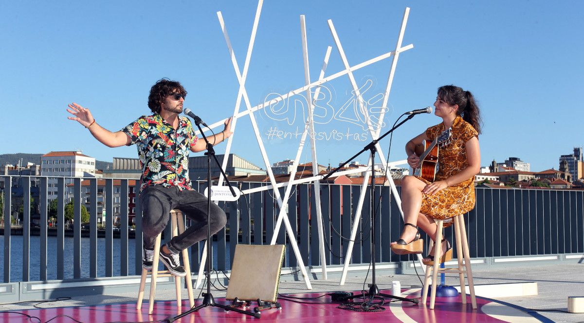 Cora Velasco y Marcelo Dobode en el ciclo En3vistas
