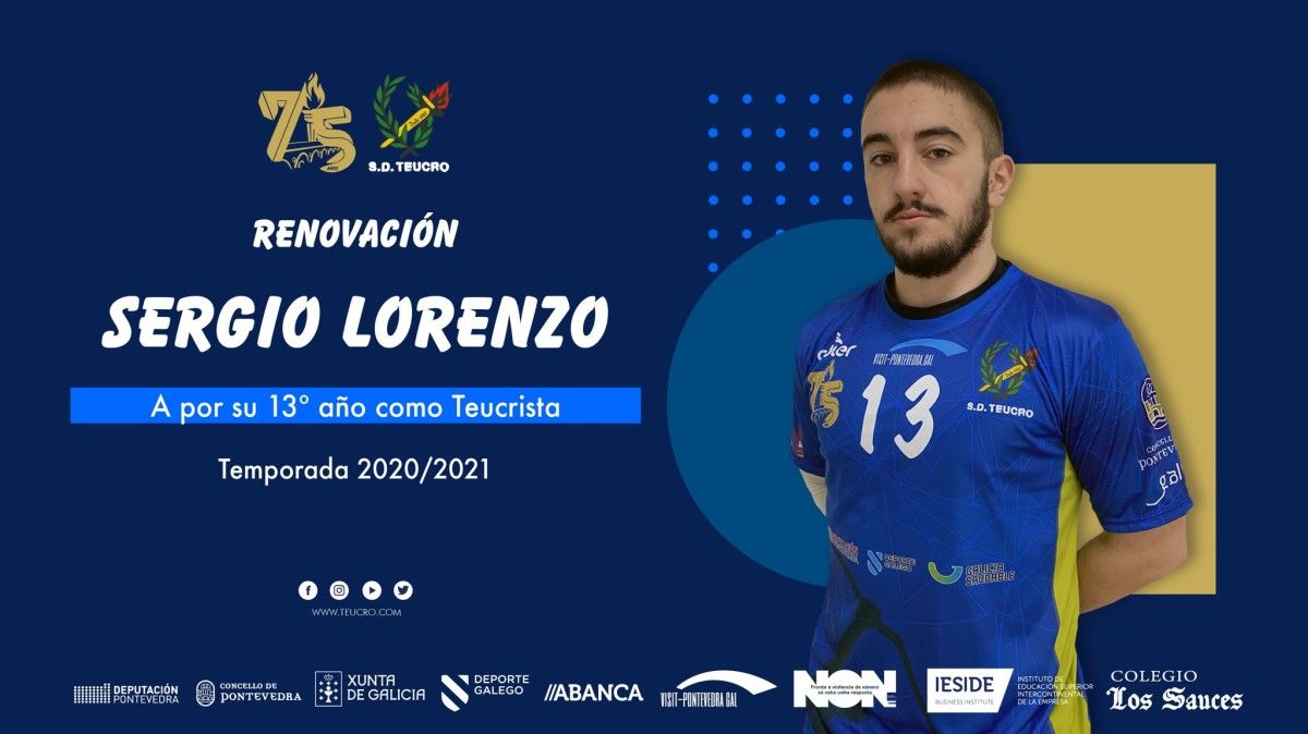 Renovación de Sergio Lorenzo no Teucro