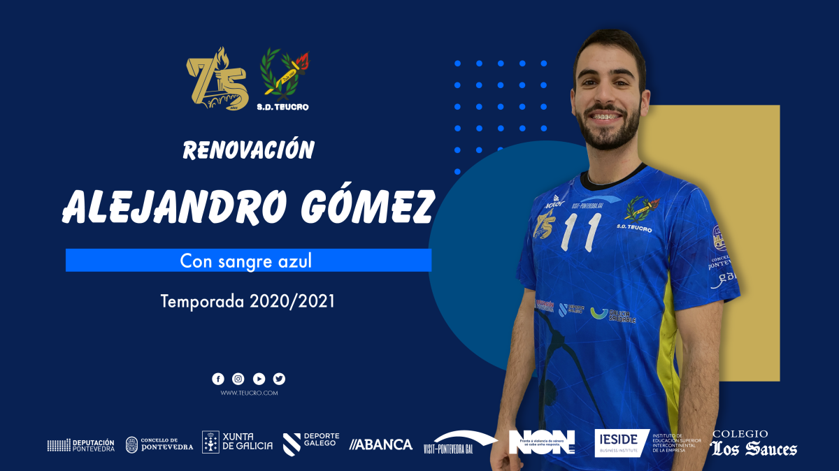 Renovación de Alejandro Gómez co Teucro