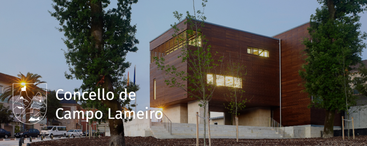 Imagen de la nueva página web del Concello de Campo Lameiro