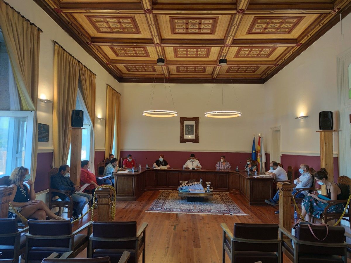Sesión plenaria del mes de julio en Ponte Caldelas