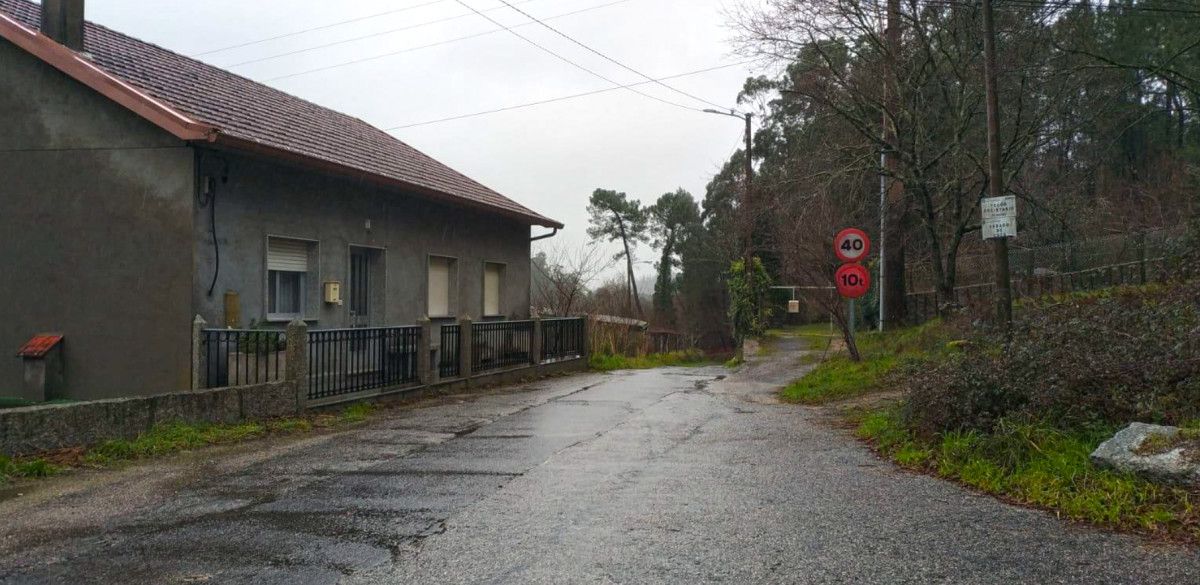 Inicio de la pista de Santa Lucía