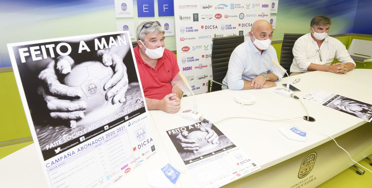Presentación da campaña de abonados do Cisne para a tempada 2020/2021