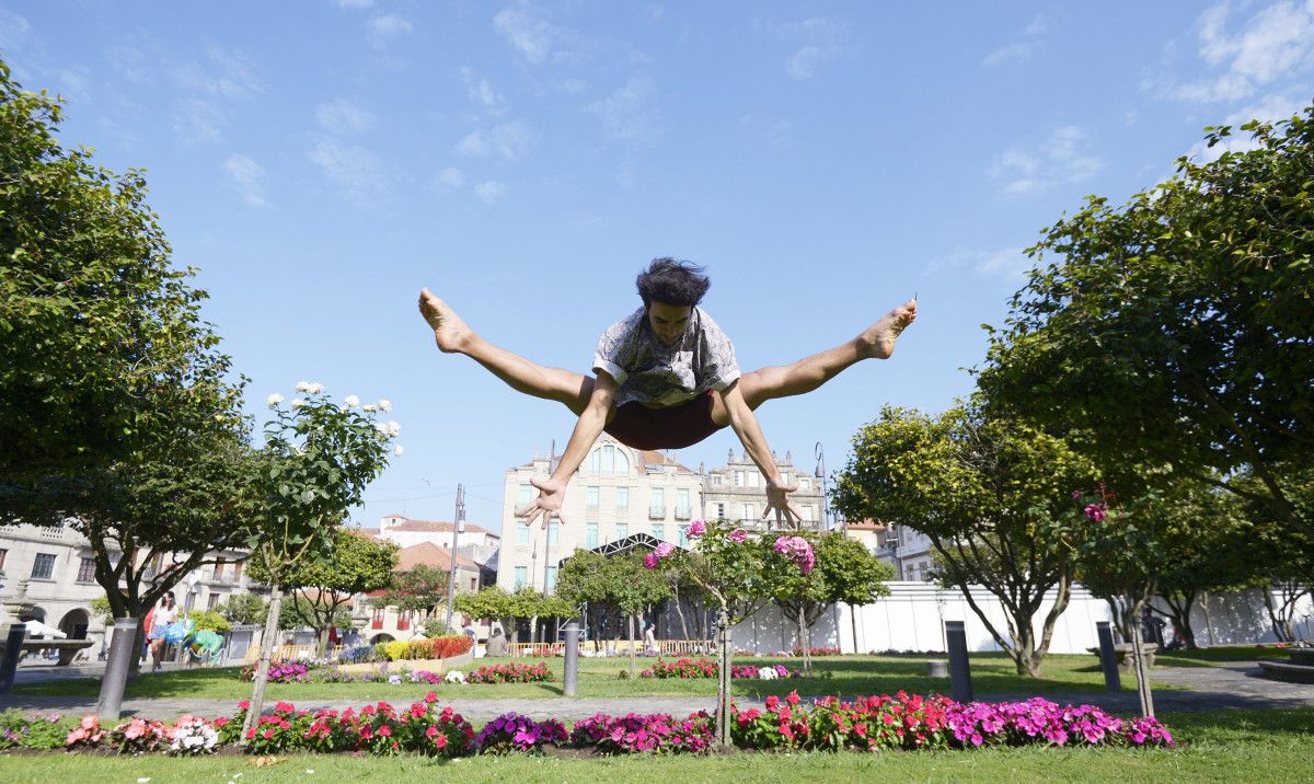 O bailarín, coreógrafo e director marinense Diego Landín del Río