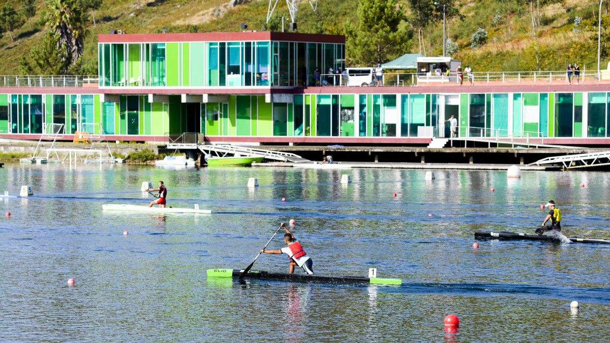 Campeonato Galego Sprint Júnior 2020 de piragüismo en el Pontillón do Castro