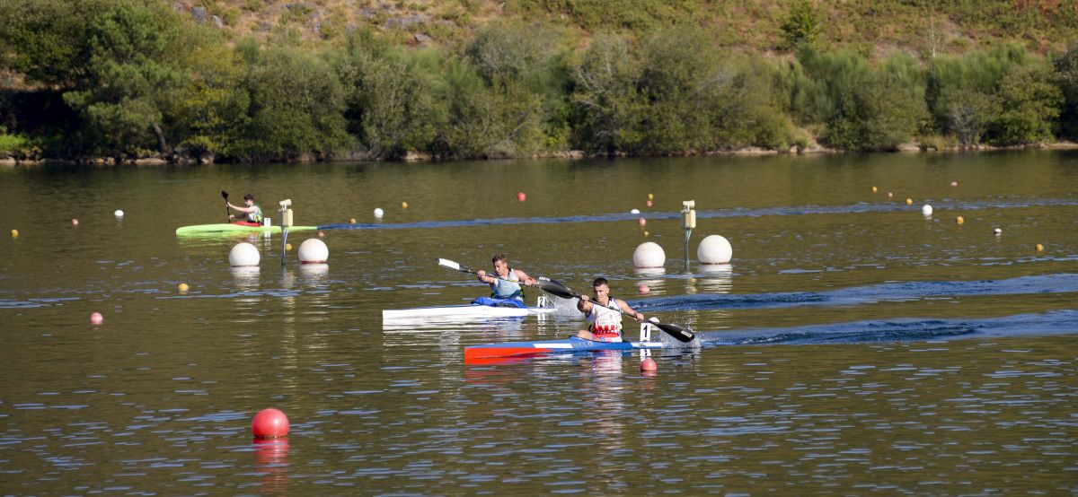 Campeonato Galego Sprint Júnior de piragüismo en el Pontillón do Castro