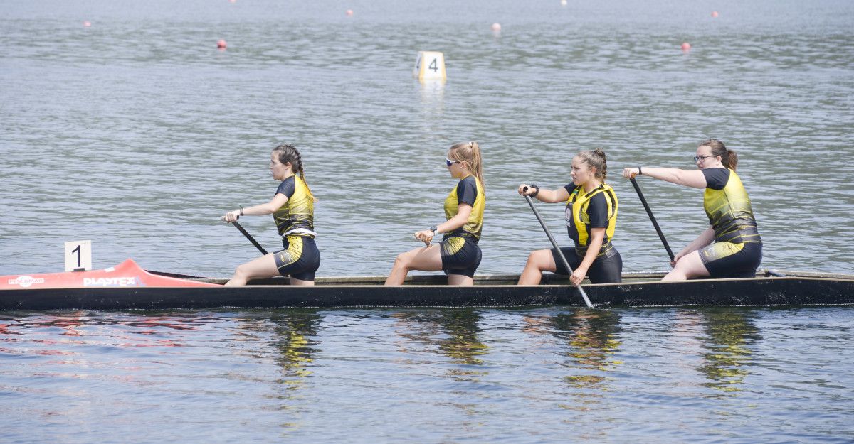 Campeonato Galego Sprint Sénior de piragüismo en el Pontillón do Castro