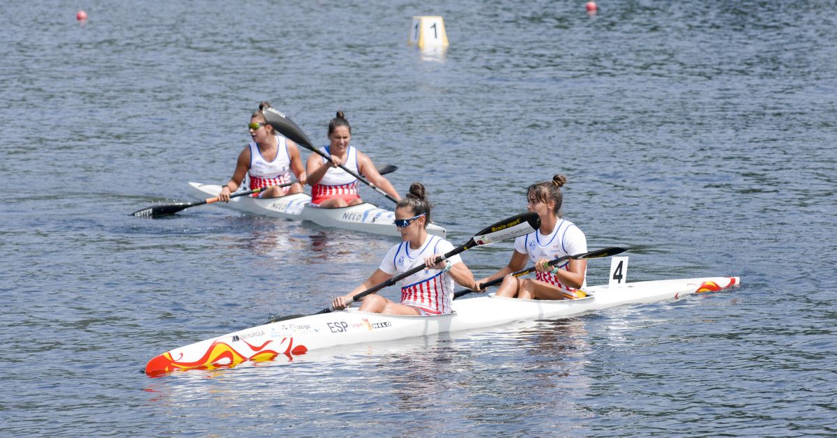 Campeonato Galego Sprint Sénior de piragüismo en el Pontillón do Castro