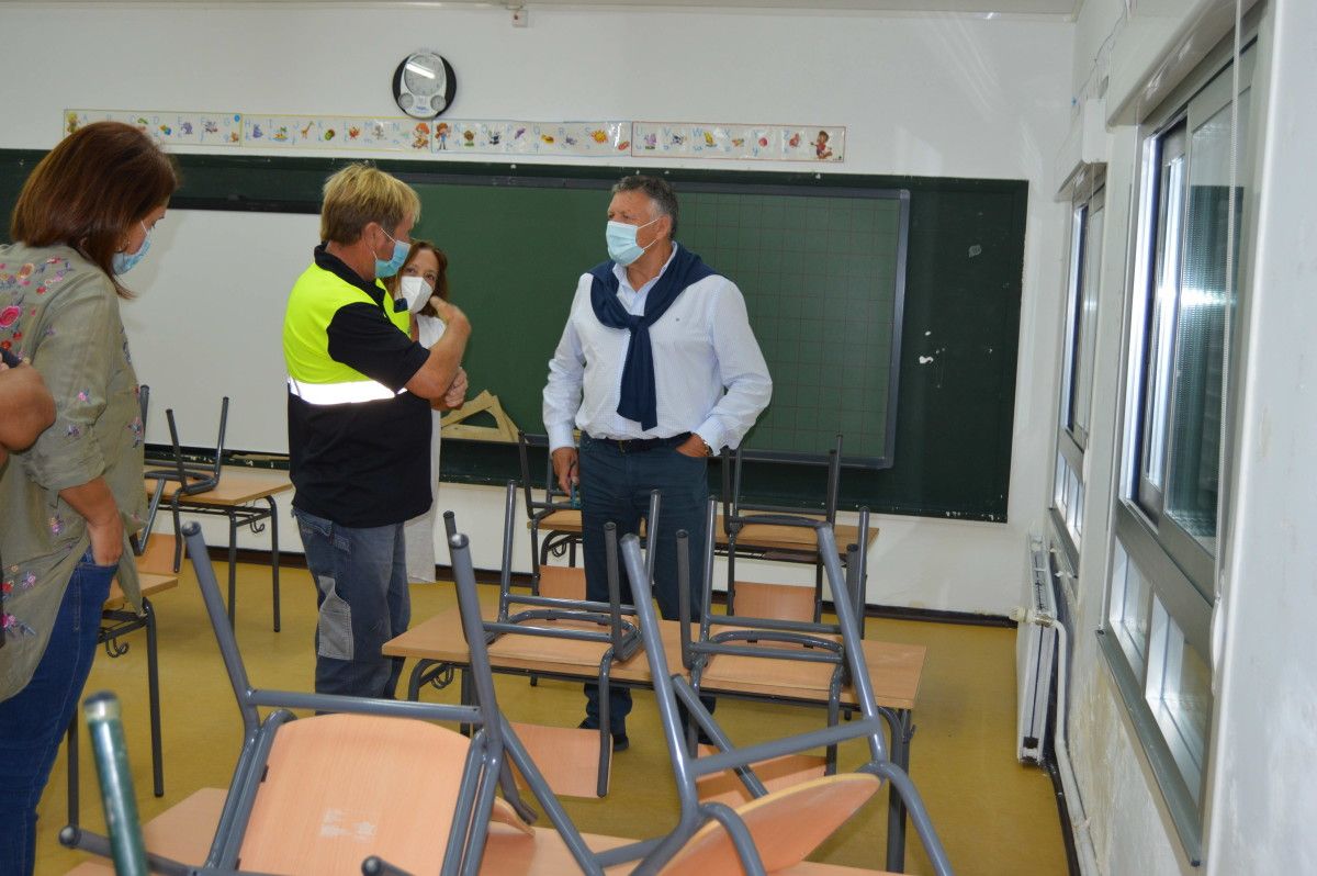 Visita al colegio Magaláns, en Dorrón