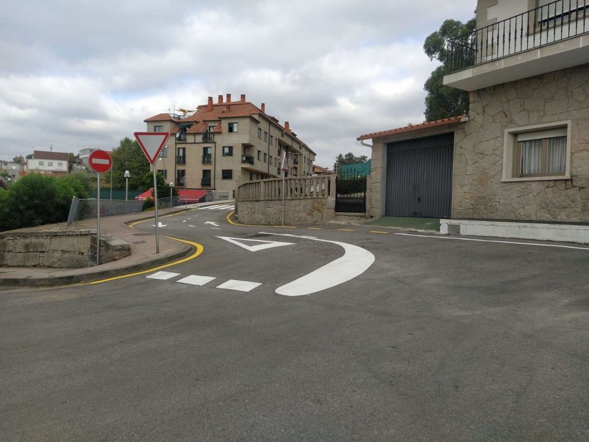 Nueva imagen de la Travesía das Cachadas, en Campelo