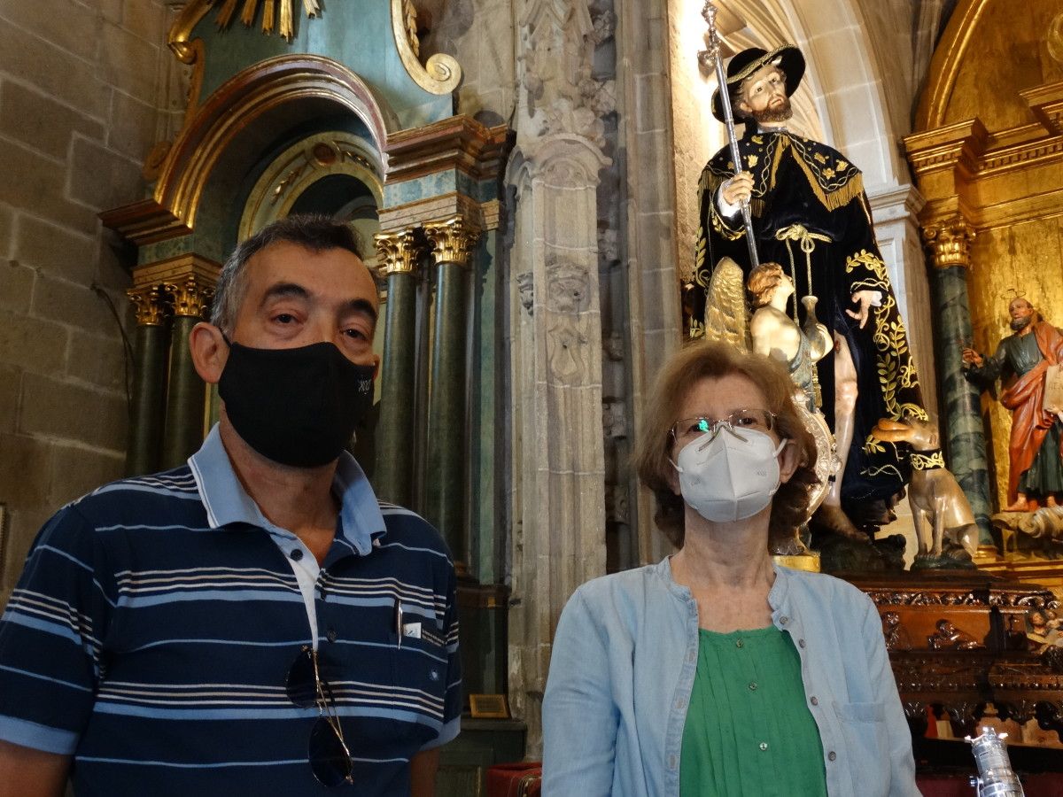 Rafael Barroso Sánchez y Pilar Iglesias Fernández, miembros de XOGA