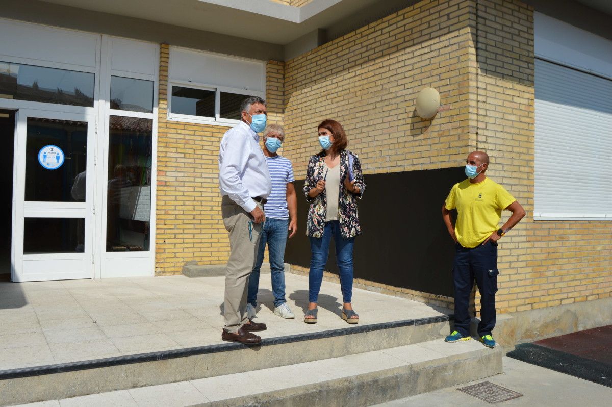 Visita al CEIP de Portonovo