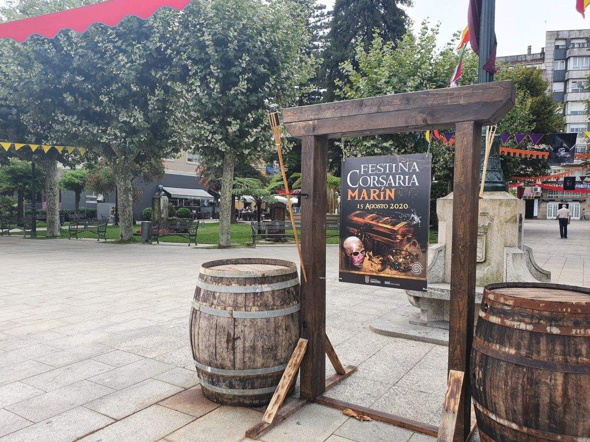 Preparativos da Festiña Corsaria