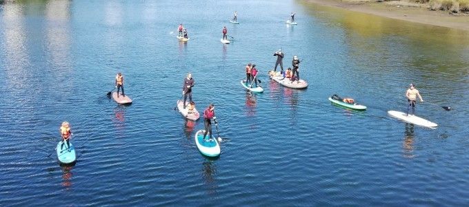 Rutas por el Lérez en paddle surf