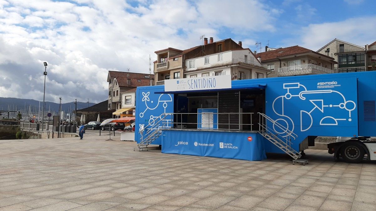 Campaña itinerante de Turismo Seguro de la Xunta de Galicia en Combarro