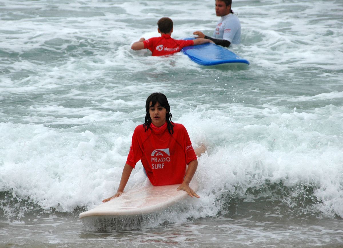 Bautismos de surf na Lanzada